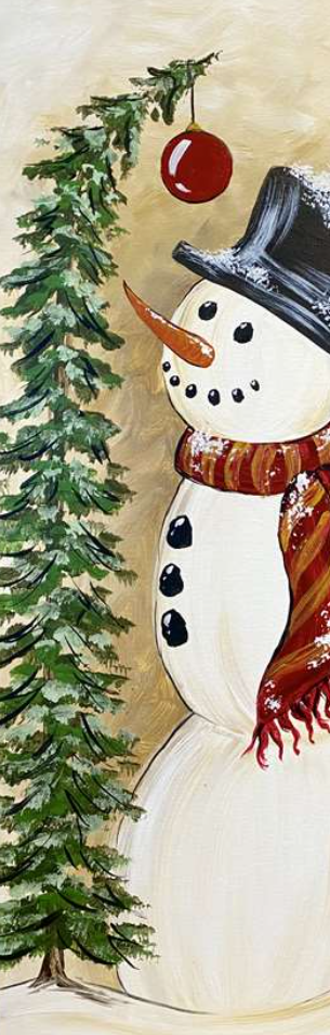 Cozy Rustic Snowman